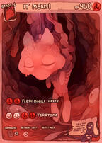 Fanmade TCG Card (The Binding of Isaac+Pokemon crossover)